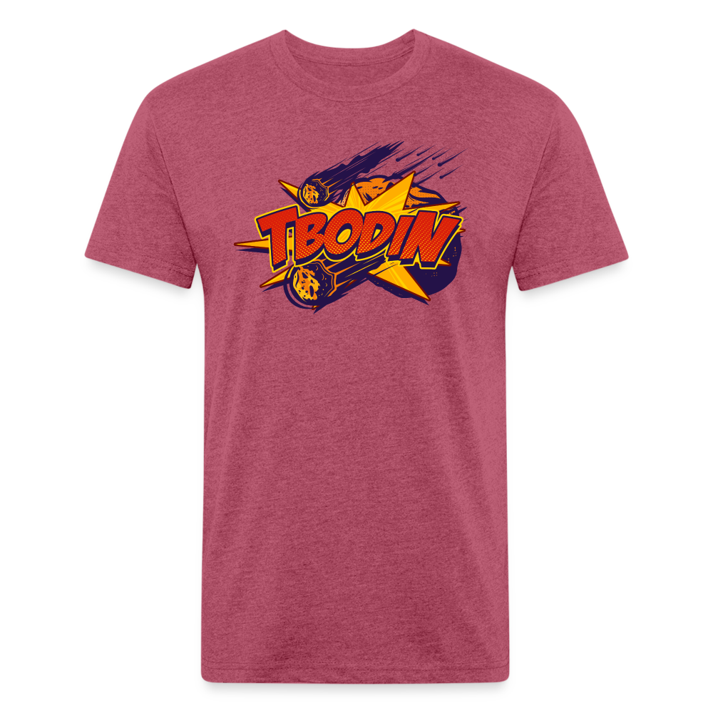 Tbodin Gaming Unisex Fitted T-Shirt - heather burgundy