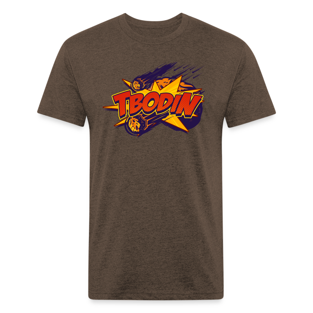 Tbodin Gaming Unisex Fitted T-Shirt - heather espresso