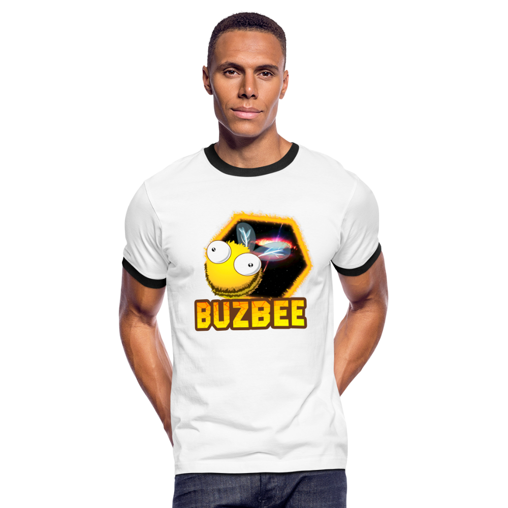 Eric Buzbee Unisex Ringer T-Shirt - white/black