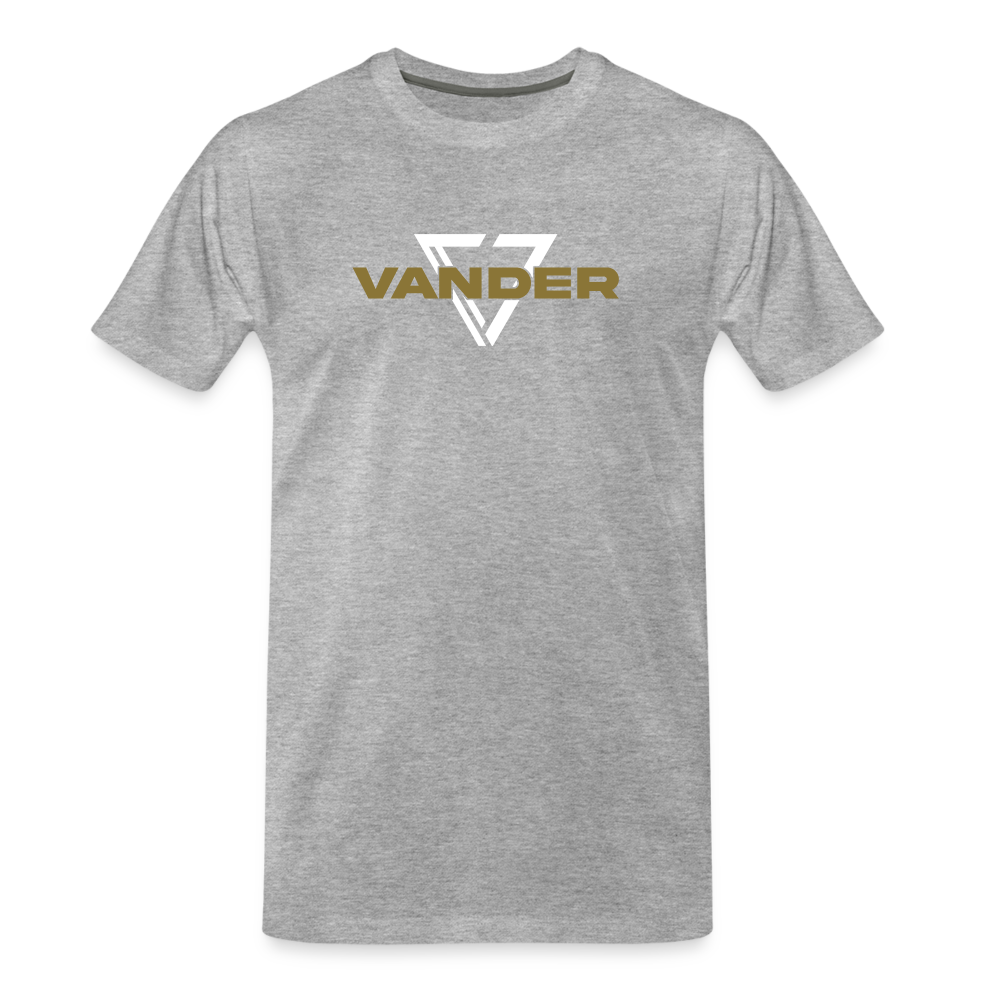 Vander Unisex Organic T-Shirt - heather gray