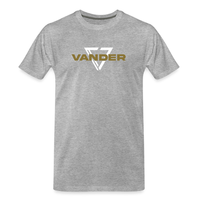 Vander Unisex Organic T-Shirt - heather gray