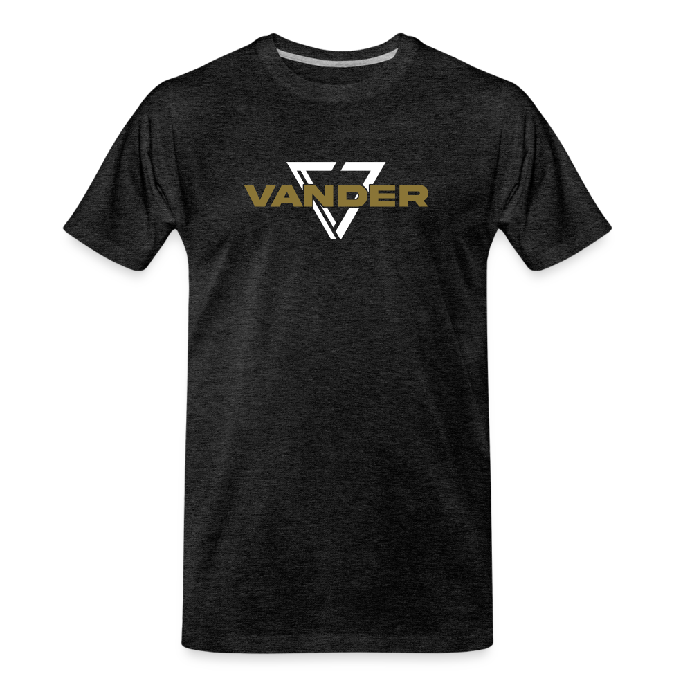 Vander Unisex Organic T-Shirt - charcoal grey