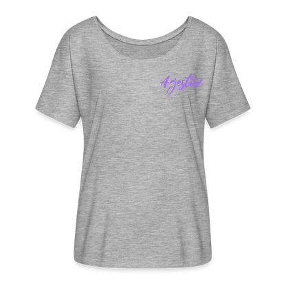 Ajestic Women's Flowy T-Shirt - heather grey