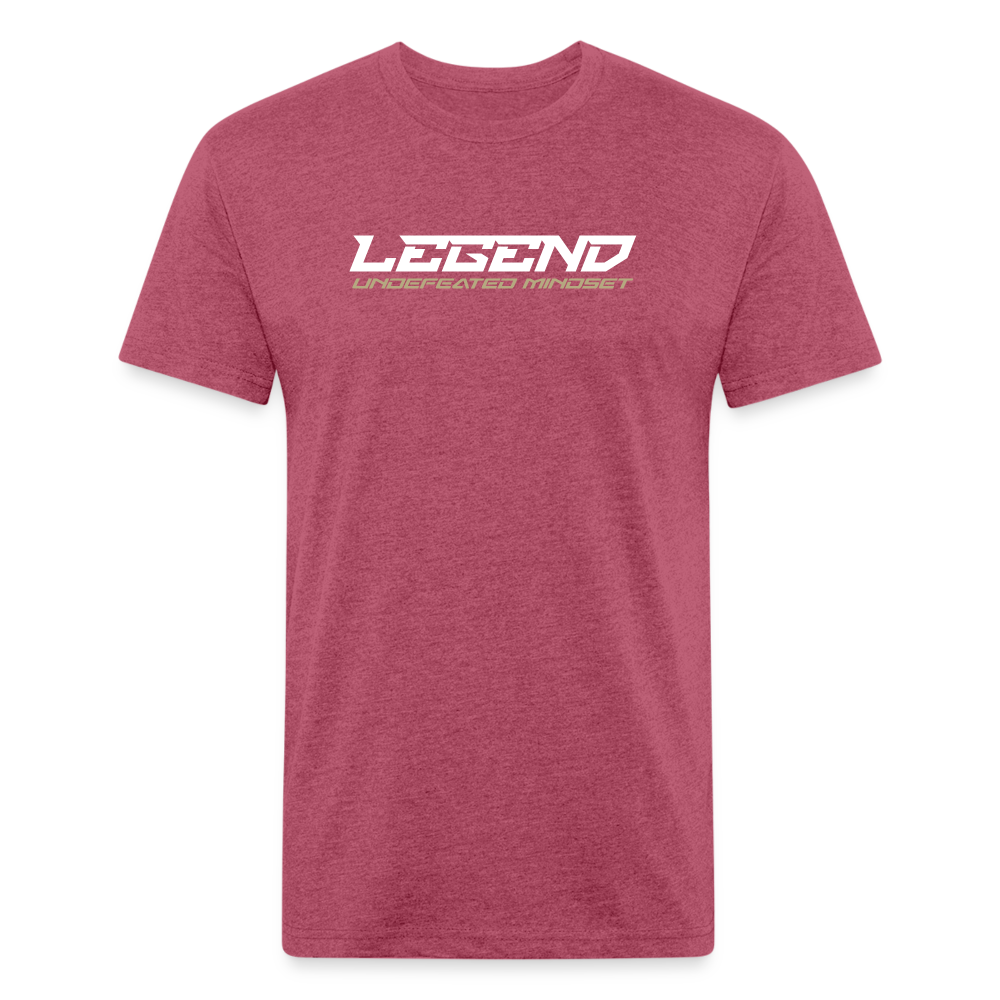 Legend Gaming Unisex Fitted T-Shirt - heather burgundy