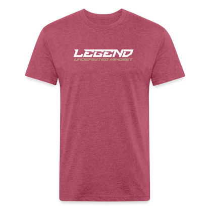 Legend Gaming Unisex Fitted T-Shirt - heather burgundy