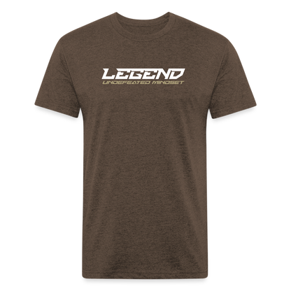 Legend Gaming Unisex Fitted T-Shirt - heather espresso