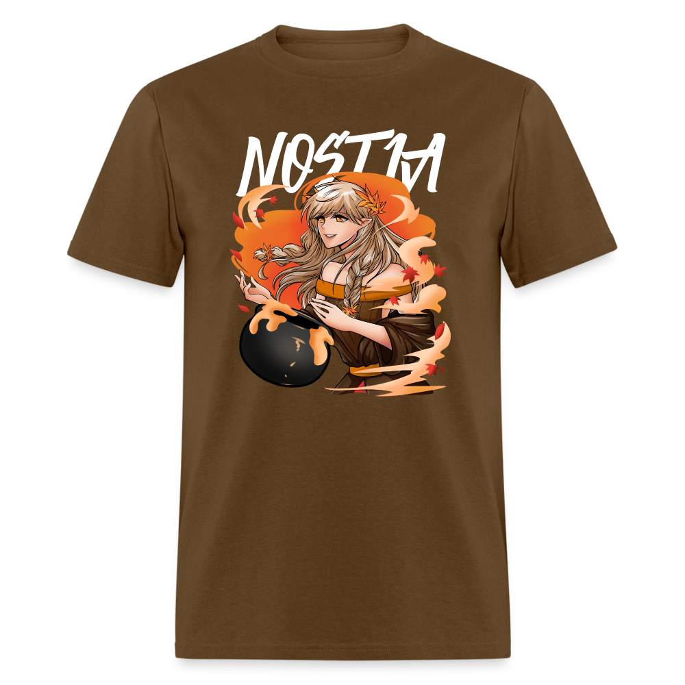 Lady Nostia Unisex T-Shirt - brown