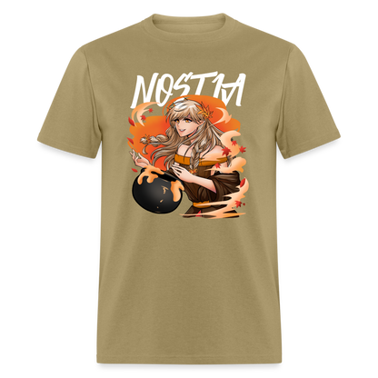 Lady Nostia Unisex T-Shirt - khaki