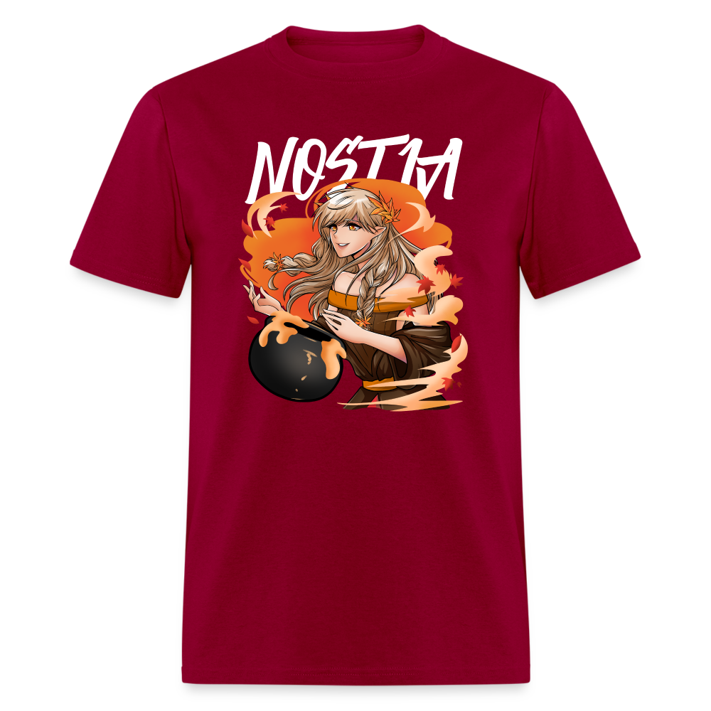 Lady Nostia Unisex T-Shirt - dark red