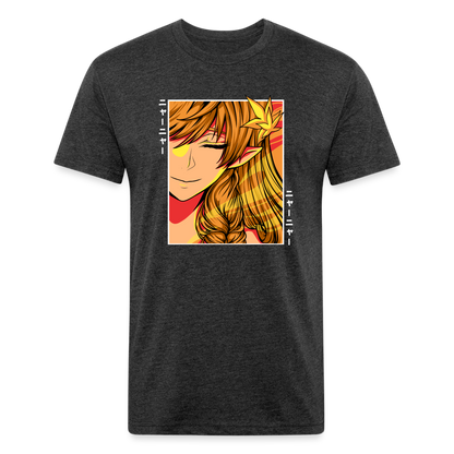 Lady Nostia Unisex Fitted T-Shirt - heather black