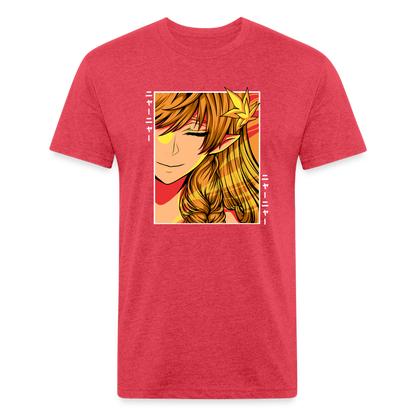 Lady Nostia Unisex Fitted T-Shirt - heather red