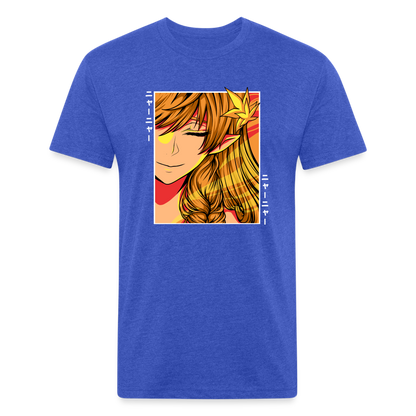 Lady Nostia Unisex Fitted T-Shirt - heather royal