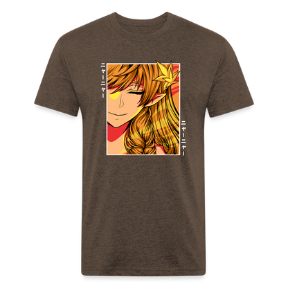 Lady Nostia Unisex Fitted T-Shirt - heather espresso