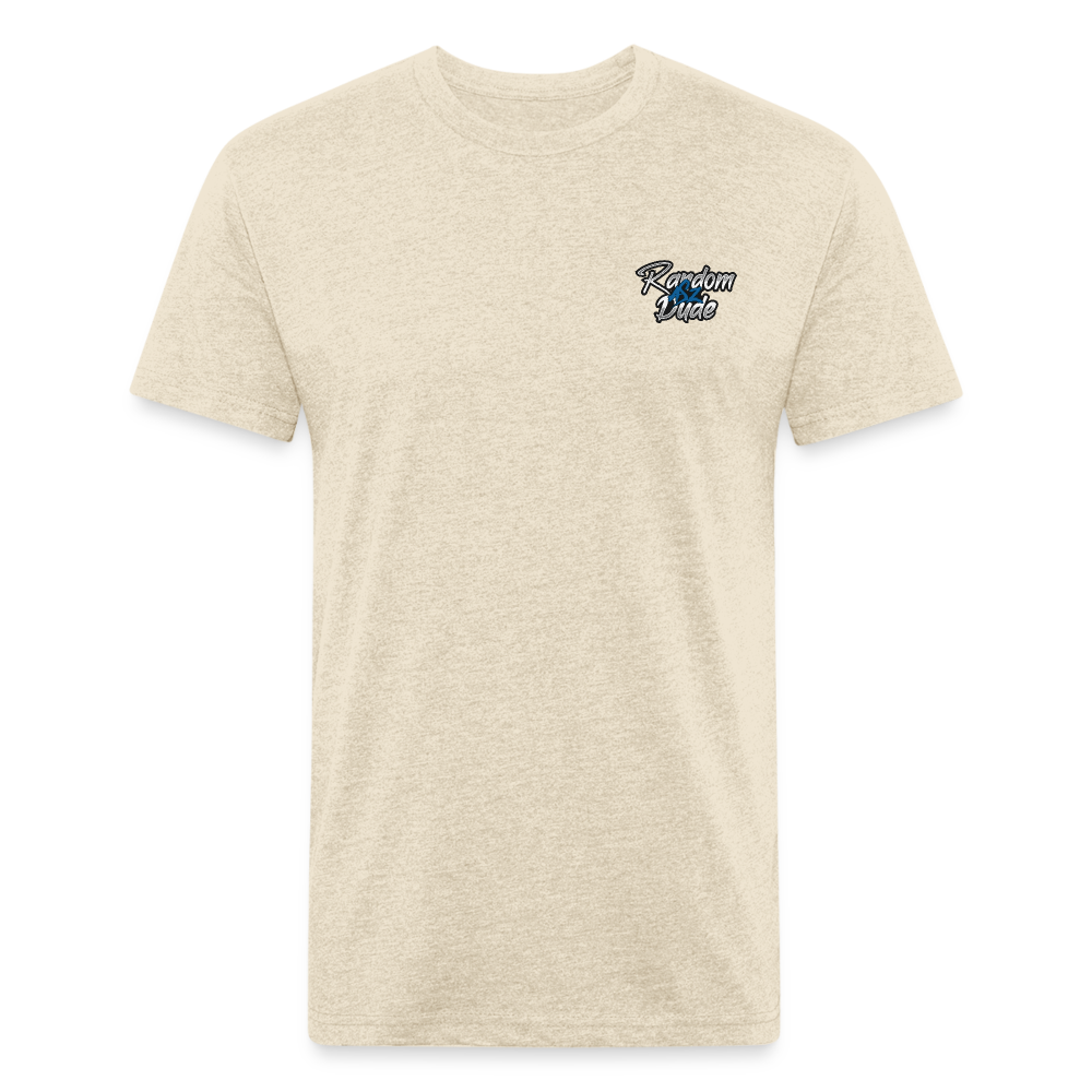 RAD Fitted Cotton/Poly T-Shirt by Next Level - heather cream