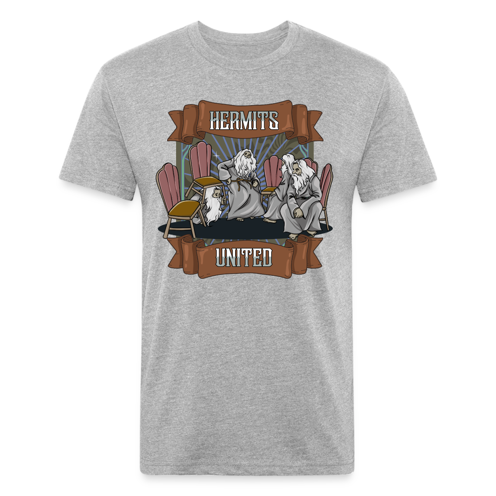 Royal Creates Fitted T-Shirt - heather gray
