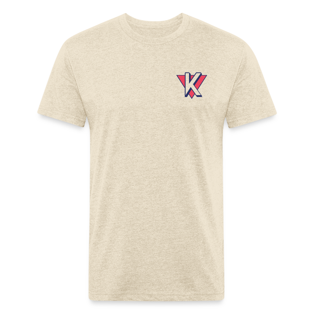 Killahh Fitted T-Shirt - heather cream