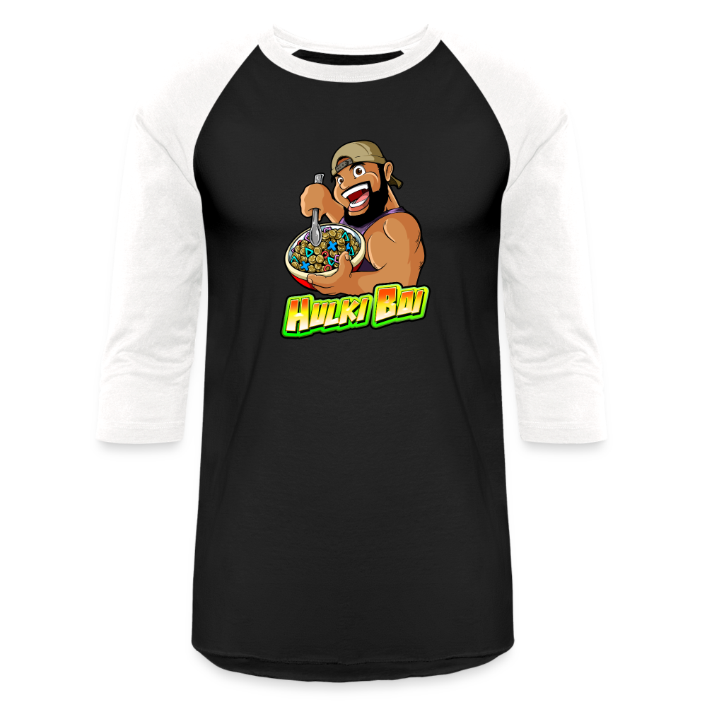 Hulki Boi Baseball T-Shirt - black/white